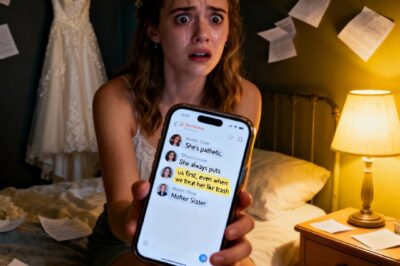 MY SISTER DIDN’T KNOW I WAS USING HER OLD PHONE, THAT’S WHEN I FOUND MY FAMILY’S SECRET GROUP CHAT: “SHE’S SO PATHETIC, SHE’LL ALWAYS PUT US FIRST EVEN WHEN WE TREAT HER LIKE TRASH”. SO I LET THEM BELIEVE THAT… WHAT HAPPENED NEXT DAY SHOCKED EVERYONE…!