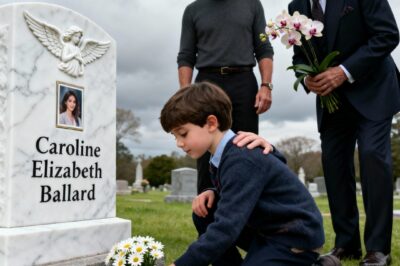 THE MILLIONAIRE FOUND ME AND MY SON AT THE CEMETERY AND SAID “GET AWAY FROM MY DAUGHTER’S GRAVE.” I SAID: “SHE WAS MY WIFE.” HIM: “IMPOSSIBLE. YOU ARE JUST A DELIVERY GUY.” HE BROKE DOWN WHEN I SHOWED HIM MY PHONE.