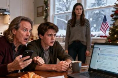 ON CHRISTMAS EVE, MY PARENTS SUSPENDED MY SCHOOLING UNTIL I APOLOGIZE TO THEIR GOLDEN BOY.I SAID ONE WORD: “ALL RIGHT.” BY MORNING, MY ROOM WAS PACKED, AND MY GEORGETOWN TRANSFER WAS ALREADY APPROVED. MY BROTHER WENT PALE: “PLEASE TELL ME YOU DIDN’T SEND IT.” DAD’S SMILE FROZE MID-BREATH. “SEND WHAT?”