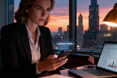 “I sold your old car to help with rent,” my sister texted casually. “got $3,000 for it.” I called the dealership owner -myself. “reverse the transaction and blacklist the seller, I instructed. An hour later, police knocked on her door…