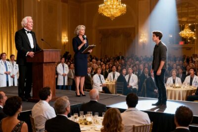 MY DAD SAID TEACHING WASN’T A REAL CAREER. AT HIS MEDICAL GALA, HE INTRODUCED ME TO 320 GUESTS AS “MY SON WHO TEACHES PRESCHOOL BASICALLY BABYSITTING.” EVERYONE LAUGHED. THAT’S WHEN THE HARPER FOUNDATION CHAIR TOOK THE MICROPHONE, AND SAID: “INTERESTING INTRODUCTION, DR. BROOKS. NOW LET ME TELL EVERYONE HERE WHO YOUR SON REALLY IS.” MR YOU MIGHT WANT TO SIT DOWN…