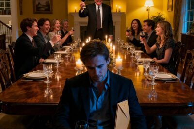 AT THE FAMILY DINNER, DAD SAID “I’M PROUD OF ALL MY CHILDREN… EXCEPT THE LOSER SITTING AT THE TABLE” EVERYONE LAUGHED, I STOOD UP, PLACED AN ENVELOPE ON THE TABLE AND SAID “FOR YOU, DAD-HAPPY FATHER’S DAY” THEN I WALKED OUT… MY DAD SCREAMED WHEN OPENED THE DNA RESULTS