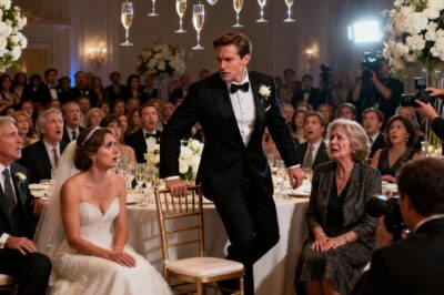 AT MY WEDDING, MY WIFE’S FAMILY MOCKED MY MOTHER IN FRONT OF 204 PEOPLE. THEN SAID TO ONE OF THE GUESTS, “THAT’S NOT A MOTHER. THAT’S A MISTAKE IN A DRESS.” MY FIANCÉE LAUGHED. I DIDN’T. I GOT UP AND CALLED OFF THE WEDDING IN FRONT OF EVERYONE. THEN I DID THIS. THE NEXT DAY. THEIR WORLD COLLAPSED BECAUSE…