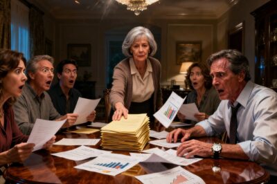 “YOU’RE PATHETIC, GRACE! A DIVORCED WOMAN WITH NOTHING! GIVE UP YOUR INHERITANCE SO I CAN BUILD SOMETHING REAL!” MY GOLDEN CHILD BROTHER STOLE $75,000 AND REFUSED TO PAY BACK AT FAMILY DINNER, I CALMLY SLID HIM A FOLDER OF EVIDENCE HE OPENED IT, TURNED PALE, AND WAS ARRESTED BY THE FBI