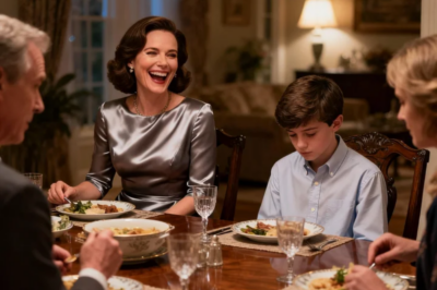 YOUR SON WILL NEVER OWN A HOUSE,’ MY SISTER LAUGHED DURING DINNER. MY SON STAYED SILENT. I UNLOCKED MY PHONE AND SHOWED HER SOMETHING THAT DRAINED THE COLOR FROM HER FACE. EVERYONE STOPPED EATING. BUT I WASN’T FINISHED…