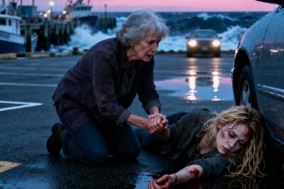 I FOUND MY GRANDDAUGHTER BARELY ALIVE IN THE MARINA. SHE GASPED: “IT WAS ADRIAN… HIS FATHER SAID OUR KIND DOESN’T BELONG IN THEIR WORLD.” I CALLED MY SISTER: “REMEMBER WHAT MAMA DOCUMENTED? IT’S TIME.”