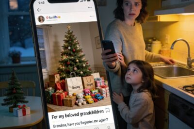 MOM SAID, “NO GIFTS THIS YEAR – WE’RE STRUGGLING.” I SAID “OKAY”. A WEEK LATER, SHE POSTED DOZENS OF DESIGNER TOYS FOR MY SISTER’S KIDS. I QUIETLY CANCELED EVERY AUTO-PAYMENT I COVERED. BY 8 A.M., DAD WAS… OUTSIDE, PANICKED…