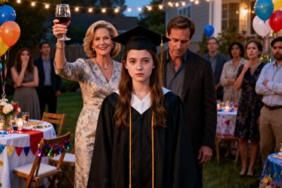 “WE’RE MOVING WITHOUT YOU” MY STEPMOM ANNOUNCED AT MY GRADUATION PARTY. “THIS HOUSE IS TOO GOOD FOR SOMEONE LIKE YOU.” EVERYONE LAUGHED. I JUST SAID “HAVE A SAFE MOVE”. WHAT SHE DIDN’T KNOW WAS THAT I’D SECRETLY BOUGHT THE HOUSE LAST MONTH. THE NEXT DAY… EVICTION NOTICES ARRIVED