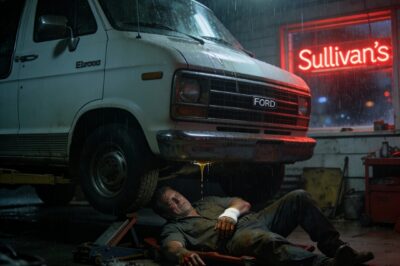 IN 1988, I LIED TO FOUR YOUNG MEN. THEY WERE DESPERATE. I TOOK THEIR BAND VAN AND DID SOMETHING I DIDN’T TELL THEM. I SENT THEM AWAY AT DAWN. FOR DECADES, I FEARED THEY WOULD FIND OUT. THEN BLACK SUVS SURROUNDED MY TRAILER. I GOT SCARED. ‘WE KNOW WHAT YOU DID IN 1988’