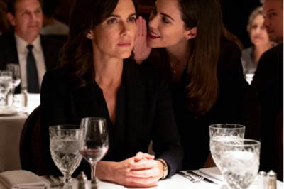 SHE CAN’T EVEN PAY FOR DINNER,” MY SISTER WHISPERED. I PULLED OUT MY BLACK CARD: “ACTUALLY, I JUST BOUGHT THIS RESTAURANT CHAIN.” SILENCE FILLED THE ROOM.