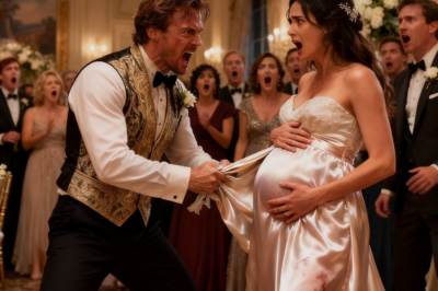 He Ripped His Pregnant Ex-Wife’s Dress at His Wedding to Humiliate Her—But He Didn’t Know Her…
