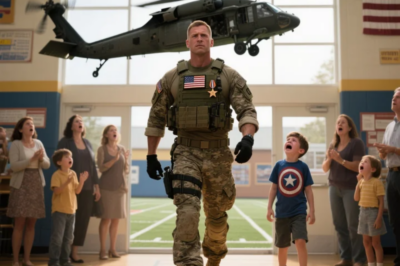 My six-year-old son was called a “pathological liar” by his teacher for saying I couldn’t make the science fair because I was “hunting bad guys.” They laughed, tried to break him but they had no idea who I really am.