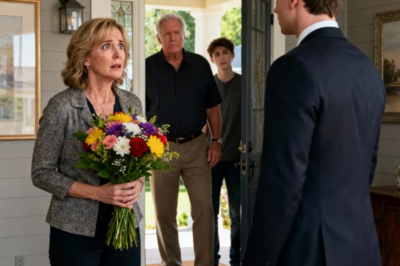 ON MOTHER’S DAY, I BROUGHT MOM FLOWERS AND ASKED, ‘ARE YOU ENJOYING THE $6,000 A MONTH I’VE BEEN SENDING YOU, MOM?’ SHE FROZE AND SAID, ” I’VE BEEN GETTING HELP FROM THE CHURCH.” THAT WAS WHEN MY DAD AND MY DEADBEAT BROTHER OPENED THE DOOR…