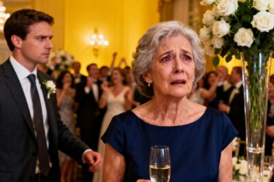 AT MY SON’S WEDDING, HE YELLED, “LEAVE NOW, MOM. MY WIFE DOESN’T WANT YOU HERE.” I WALKED OUT WITHOUT A WORD. THE NEXT MORNING, HE CALLED, “MOM I NEED THE PROPERTY PAPERS.” I PAUSED AND REPLIED WITH FOUR WORDS THAT HE’LL NEVER FORGET…