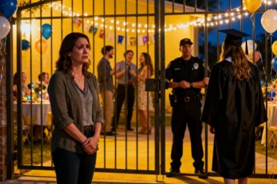 I CAME TO MY SISTER’S GRADUATION, BUT GUARD WOULDN’T LET ME IN, AND THEN SISTER SHOUTED: “THIS IS NO PLACE FOR LOSERS!” AND PARENTS LAUGHED BEHIND HER. I WAS CULTURED, WENT HOME CALMLY. TODAY I WROTE HER THAT I WILL NO LONGER PAY FOR RENT… SHE CAME…CRYING