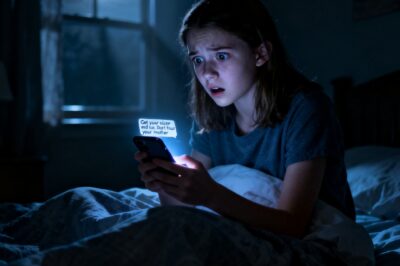 My dad texted me at 2 am and shattered everything I thought I knew “grab your sister and run. Don’t trust your mother.” so I did and what we found outside that window…still haunts me.