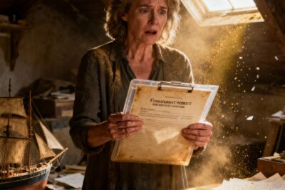 A woman decided to sort through her late husband’s belongings in the attic, where he had never allowed her to go she almost turned Gray when she learned his secret.