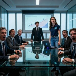 “Go fix computers where you belong,” brother mocked at the shareholders meeting. “Leave finances to us.” everyone smirked. The bank executive entered: “we need the majority owner to authorize the transfer.” I closed my laptop slowly…