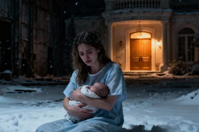 Because of husband mistress, his and mil kicked me and my 3-day-old baby out into the snowstorm. They had no idea that I had just inherited a $2.3 billion fortune from my grandfather… Just 24 hours later, I made them live in hel…