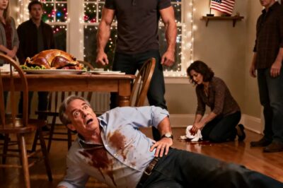 My stepson pushed me at the Christmas table: “this seat belongs to my dad. Get out.” I fell to the ground in front of the whole family – but what he didn’t know was that very night, I would change his life forever. When he woke up the next morning… 23 missed calls.