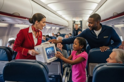 Flight Attendant Rips Black Baby’s Life Support — Minutes Later, FAA Drags Her Out in Chains