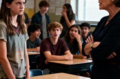 “The graduation party is not for bums like you”, the teacher told her in front of the whole class…ten years later they met again