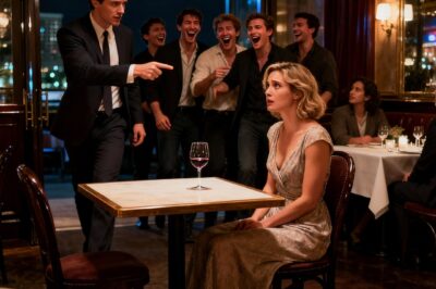 My Boyfriend Made Me Wait 2 Hours at an Expensive Restaurant for Our Anniversary. When He Finally Arrived with His Friends, He Loudly Said, “See? Told You She’d Still Be Here Like A PATHETIC Puppy.”. They All Laughed. We’d Been Together THREE YEARS And I’d Just Paid Off His Car Loan. I Smiled, Ordered Another Drink. This Morning, My Phone Shows 78 Missed Calls and His Belongings are In Garbage Bags at the Dump…