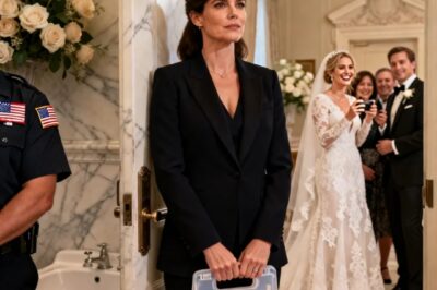 “HERE, HOLD THIS STAFF ONLY SIGN BY THE RESTROOM. YOUR SUIT RUINS THE AESTHETIC,” THE BRIDE SMIRKED. MY SEAT? GIVEN TO AN INFLUENCER’S DOG. I CALMLY WALKED TO THE GIFT TABLE, TOOK BACK MY $50,000, AND SAID, “STAFF DOESN’T PAY FOR THE PARTY”. THE NEXT MORNING, I TRIGGERED ONE CLAUSE. $600,000 DEBT CALLED