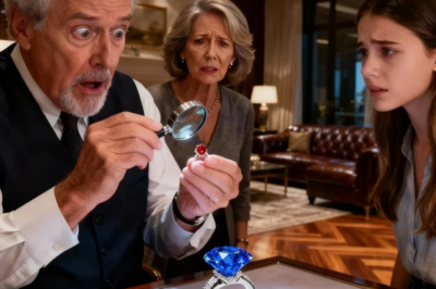 THAT RING BELONGS TO THE FAMILY,” MY MOTHER-IN-LAW DECLARED. “SINCE THE DIVORCE, YOU HAVE NO RIGHT TO IT. IT’S WORTH MAYBE $2,000-SENTIMENTAL VALUE ONLY.” SHE BROUGHT A GEMOLOGIST TO VERIFY AND FORCE THE RETURN. HE EXAMINED THE STONE UNDER HIS LOUPE, WENT PALE, AND WHISPERED: “MA’AM, THIS ISN’T YOUR FAMILY HEIRLOOM. THIS IS A 4.7 CARAT FANCY VIVID BLUE DIAMOND. IT’S WORTH MORE THAN YOUR SON’S ENTIRE… WHERE DID SHE GET THIS?