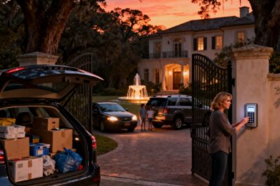 “YOU’RE NOT WELCOME HERE,” SISTER SAID, CHANGING LOCKS WHILE HER KIDS CLAIMED OUR ROOMS. DAD ADDED, “TIME TO MOVE ON.” I JUST SMILED AND SAID, “INTERESTING.” WHEN THE SECURITY TEAM CAME, I STOOD UP AND SHOWED WHO REALLY OWNED THE ESTATE…