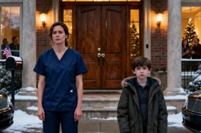 MY MOTHER LOCKED ME OUT ON CHRISTMAS EVE TO IMPRESS INVESTORS, BUT SHE DIDN’T KNOW I HELD THE DEED TO THE MANSION AND A RECORDING OF THEIR CRIMES. WHEN I TOOK THE STAGE AT THEIR GALA TO REVEAL THE TRUTH, THEY LEFT IN HANDCUFFS, AND I OWNED EVERYTHING…