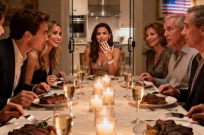 MY FAMILY MOCKED ME FOR “FALLING BEHIND.” AT MY SISTER’S ENGAGEMENT DINNER, I SAT SILENT. THEN HER FIANCÉ LEANED IN AND WHISPERED, “WAIT… ARE YOU THE ONE WHO-?” THE ROOM FROZE. MY MOM’S FORK SLIPPED.