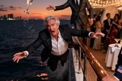 I sold my entire real estate portfolio for $45 million and threw a celebratory party on a yacht in Miami. Three hours after the party began, I felt someone put their hand on my back and fell into the sea. The captain pulled me up and said, “Your son-in-law drugged your champagne. He waited for you to lose consciousness before pushing you overboard.” I survived and pretended to be dead. Two weeks later…