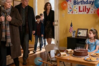 At my 7-year-old daughter’s birthday party, ten minutes in, my ENTIRE family stood up and left. “We’ve got better things to do,” my mom said, while my sister smirked. My daughter just sat there frozen. I didn’t yell. I did THIS. The next day, they called me in a panic…