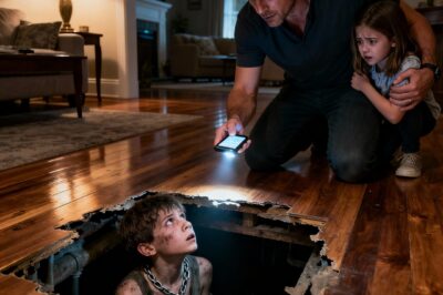 My 5Yo Daughter Put Her Ear To The Floor At My Sister’s New Home And Cried, “My Brother Is Crying.” Trusting Her Mysterious Gift, I Looked Under The Floorboards And Found My Son Who Vanished A Year Ago Chained Up…