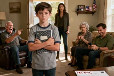 “THIS EMPTY NOTEBOOK IS ALL YOU’LL NEED,” DAD MOCKED, THROWING IT AT MY SON. MY SON CAUGHT IT SILENTLY. I LOOKED AT THE SOME PAPER ON DAD’S TABLE THAT CHANGED EVERYTHING…