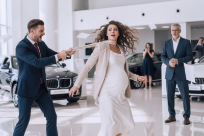CEO Uses Scarf To Choke Pregnant Wife At Luxury Showroom — Not Knowing A Powerful Ally Intervenes