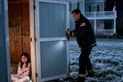 I came home from deployment three weeks early. My daughter wasn’t home. My wife said she was at her mother’s. I drove to Aurora. Sophie was in the guest cottage. Locked in. Freezing. Crying. “Grandmother said disobedient girls need correction.” It was midnight. 4°C. Twelve hours alone. I broke her out. She whispered, “Dad, don’t look in the filing cabinet…” What i found in there was…