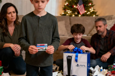 My parents gave my son a $10 gift card while my nephew got a PS5, new iPad, and $500 cash. “He gets better grades,” dad explained. My son had straight A’s—my nephew was failing. I didn’t argue. I just stopped hosting. A year later, they realized every holiday, vacation, and Sunday dinner had been at my house… that I’d paid for.