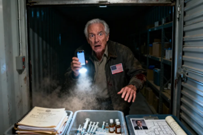 My son was dying and no one knew why. Then my grandson slipped me a note during dinner that said, “Grandpa, check the storage unit dad rented. Unit 247. You need to see what’s inside before friday.” So i went to check, and i screamed when i saw…