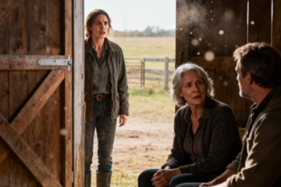 I drove to my parents’ farmhouse to surprise mom for her birthday. But when i saw my husband’s car hidden behind the barn… and heard my mother crying inside, i realized this family gathering would be very different.