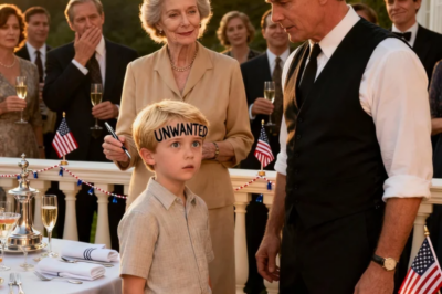 My mother-in-law wrote “unwanted” on my son’s forehead with a permanent marker at a family reunion, saying, “So everyone knows what he is.” Fifty relatives saw it. Some nodded. Some laughed. My wife took a photo. “It’s just a joke.” My son stood there, staring at nothing. I knelt down, looked into his eyes, and said, “It’s the right time…” Then I stood up and pulled out my phone. The call I made lasted 45 seconds.  The fallout lasted three years.