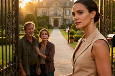 My own dad said: “You’re just a stupid mistake of my past… take that pregnancy and get out!” 9 years later, security called: “Ma’am, your parents are at the gate of your estate.” I smiled and said…