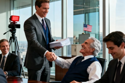 I held my hand out, ready to greet the new ceo. When i reached out, the chairman scoffed: “I don’t shake hands with low-level employees.” Everyone laughed. Cameras rolled. I stayed calm and said: “You just lost $2.5 billion.”