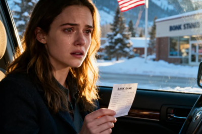 At Christmas dinner, grandpa handed us each a $20,000 check. “It’s a prop,” mom laughed. “From a closed account.” My brother threw his in the fire. I was the only one who kept mine. When I went to the bank, the teller looked up and said…