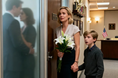 She won $80m and rushed to her husband’s office with their son — strange noises stopped her cold…