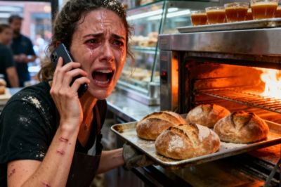 “You’re just a baker!” she screamed, tears streaming. Her billionaire fiancé walked past her—straight to me. “I’ve been trying to meet you for six months.” My family went pale…