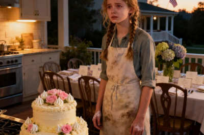 My 17-year-old daughter spent three days cooking for 23 people for my mom’s birthday party. My dad texted last minute: “We’ve decided to celebrate at a restaurant. It’s adults only!” I didn’t make a scene. I did this instead. Fifteen hours later, the door started shaking…