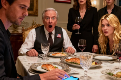 My wife brother’s new girlfriend mocked me at dinner, and everyone laughed. My wife’s dad told me to “stop making his family look bad.” So i let them mock me, until she mentioned her job. Then i pulled out my phone — and watched their smiles fade.