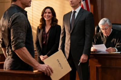 My wife divorced me after 15 years. “You’ll pay child support for three kids forever,” she laughed. I agreed to everything without a fight. At the courthouse, her lawyer handed me the final papers. I smiled and pulled out an envelope. “Before i sign, your honor, i’d like to submit evidence.” I opened it. My wife’s face went white. The judge read it and said three words that destroyed her…